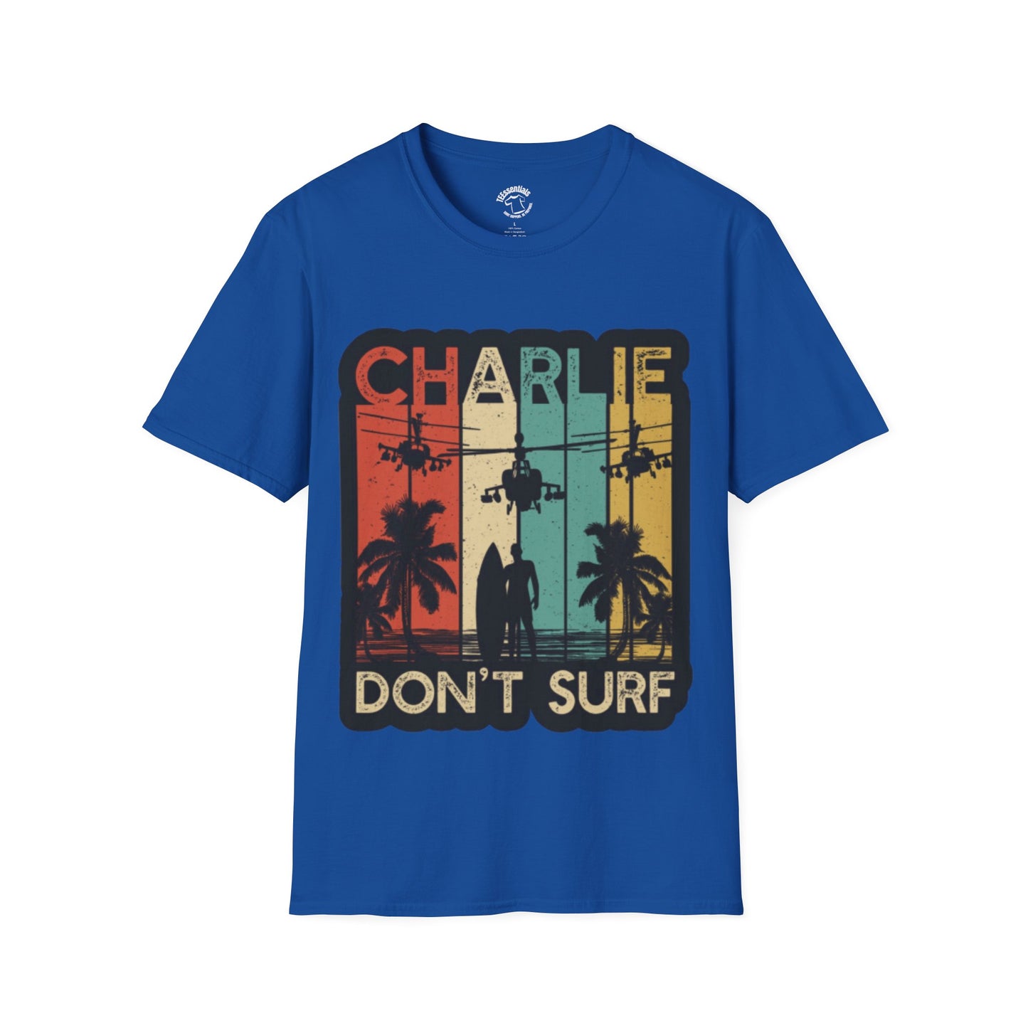 Charlie Don't Surf Retro Surfing T-Shirt