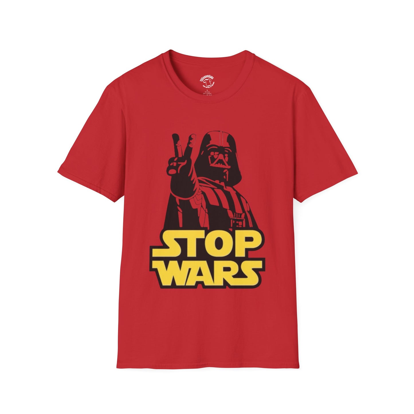 Stop Wars T-Shirt – Darth Vader Peace Sign Graphic Tee