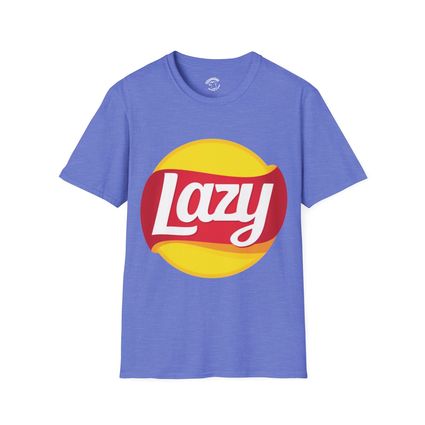 Lazy Vintage Logo T-Shirt — Retro Casual Graphic Tee