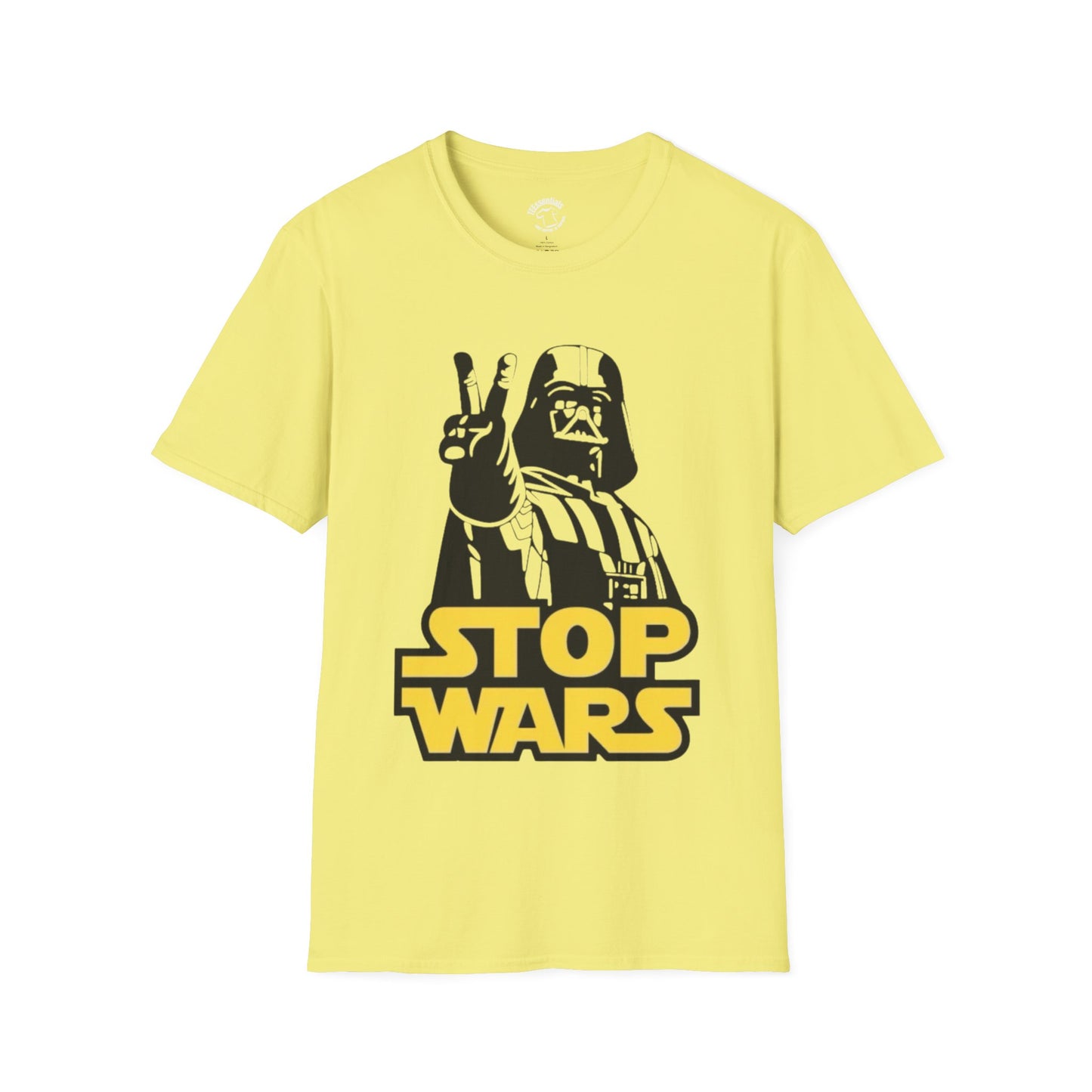 Stop Wars T-Shirt – Darth Vader Peace Sign Graphic Tee