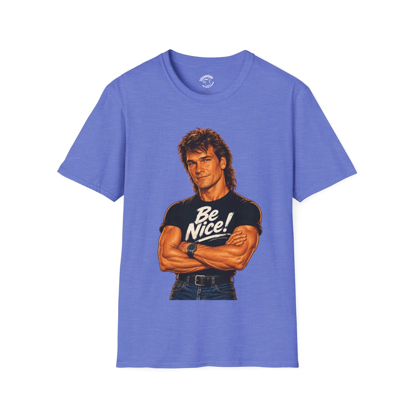 T-Shirt — Retro 'Be Nice!' Roadhouse Dalton Graphic Tee