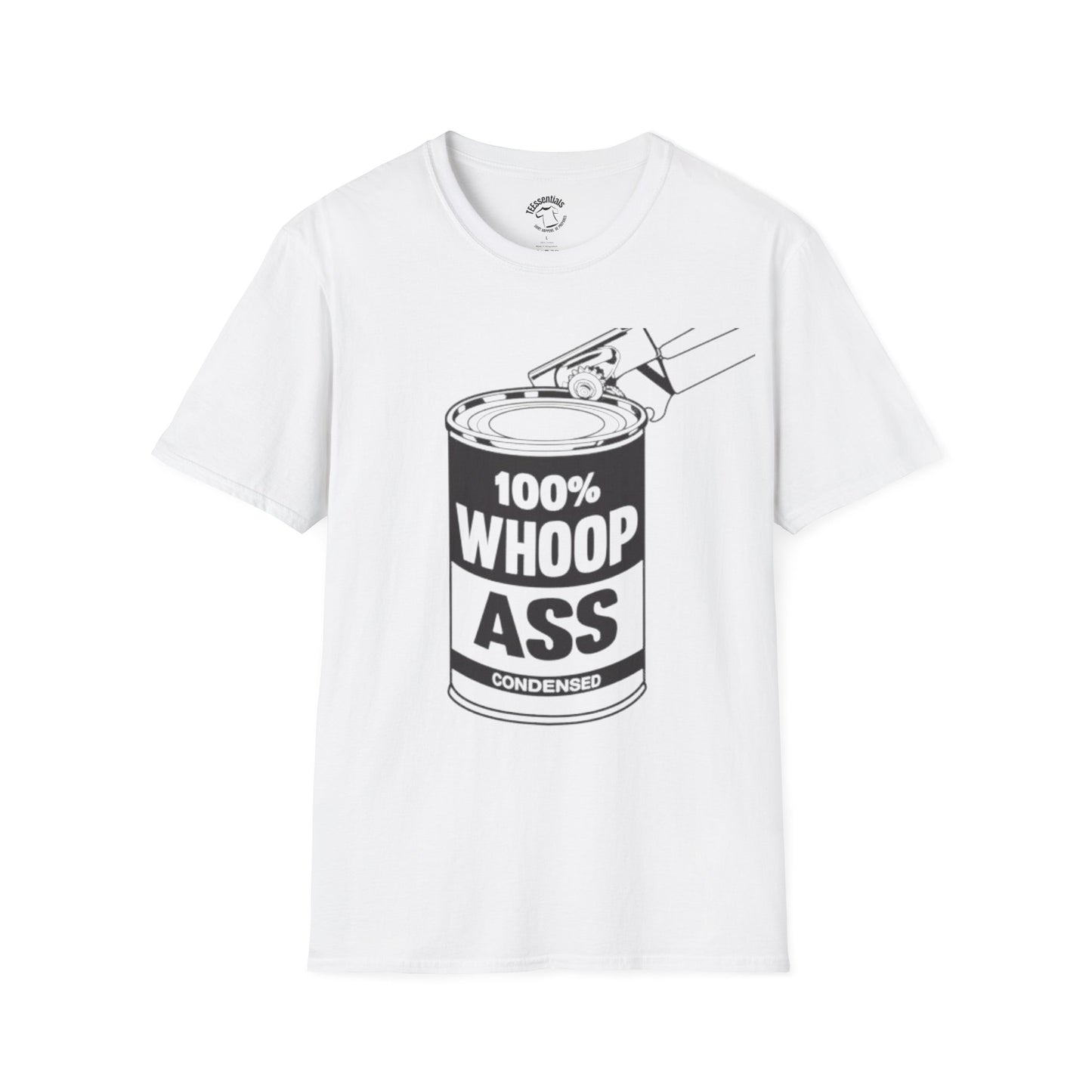 T-Shirt — 100% Whoop Ass Can Graphic Tee