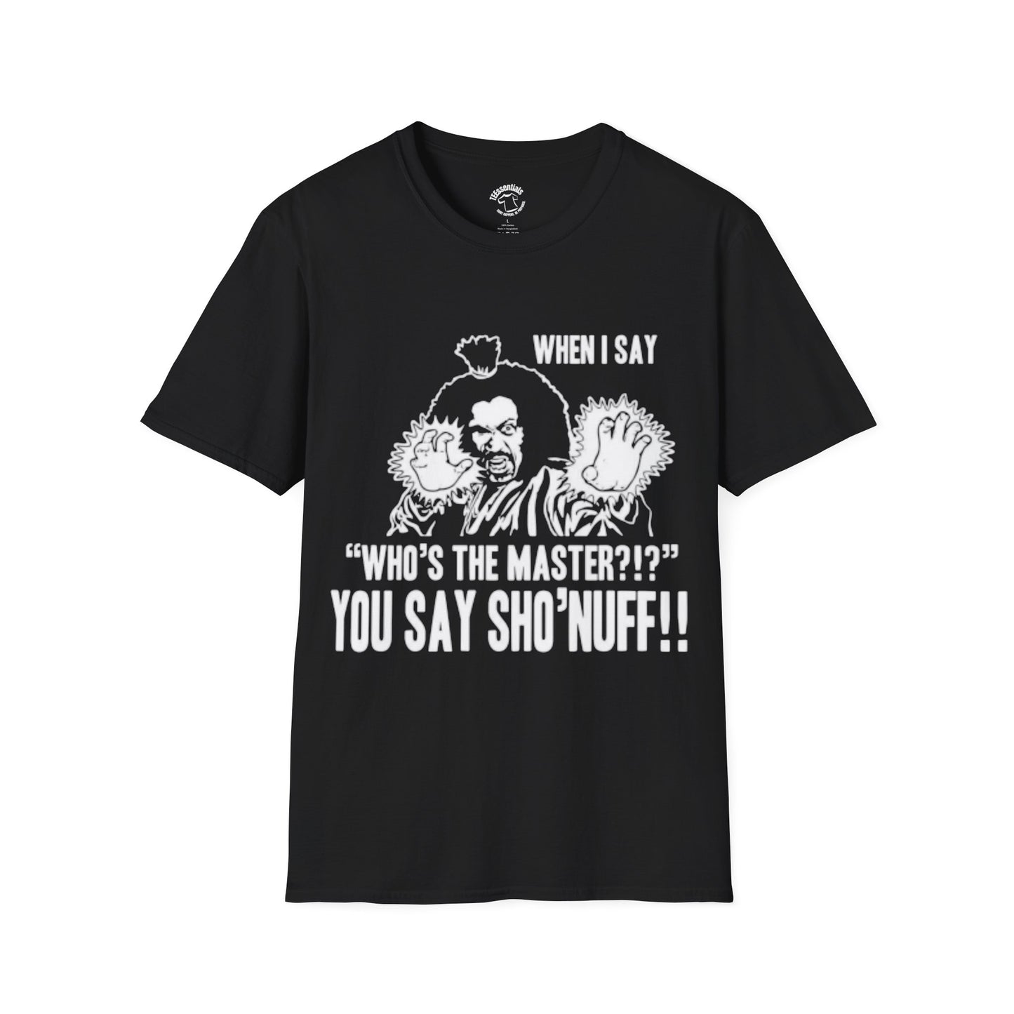 Who's The Master? 'Sho'Nuff' Retro Martial Arts T-Shirt
