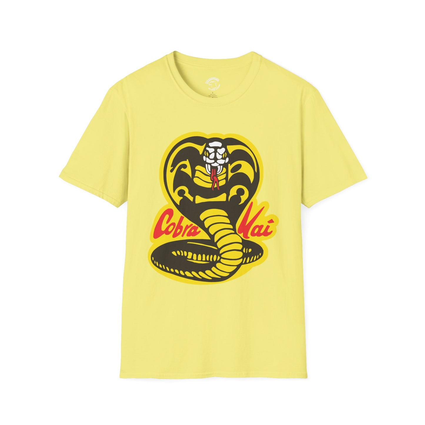 Cobra Kai Logo T-Shirt — Retro Martial Arts Graphic Tee