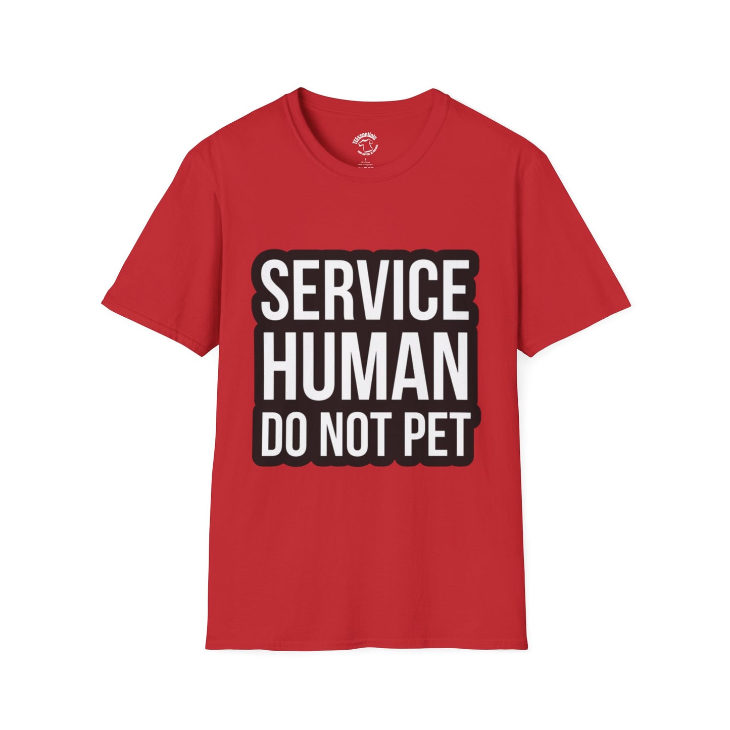 Service Human Do Not Pet T-Shirt