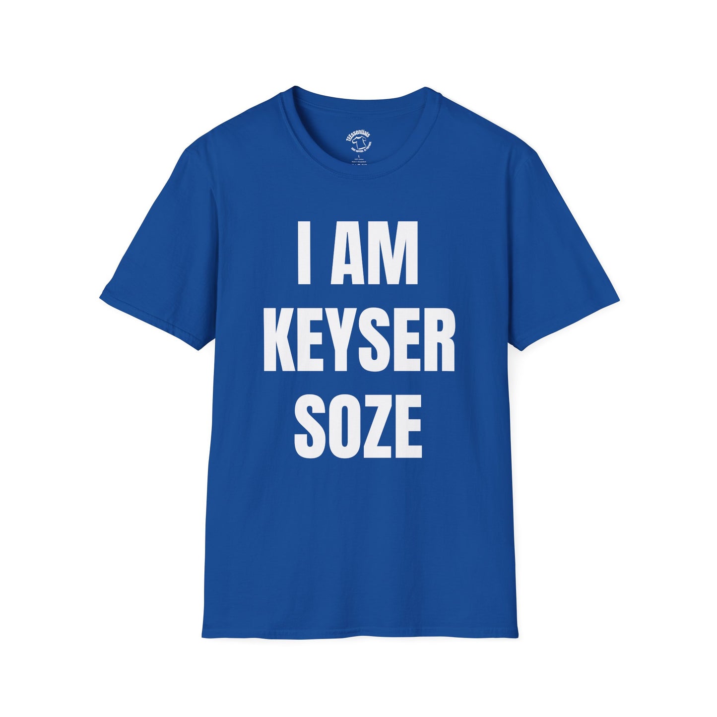I Am Keyser Soze T-Shirt — Bold Movie Quote Graphic Tee