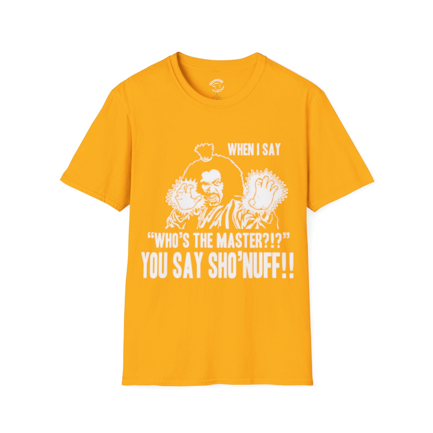 Who's The Master? 'Sho'Nuff' Retro Martial Arts T-Shirt