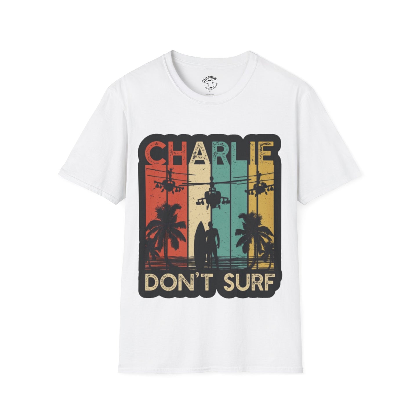 Charlie Don't Surf Retro Surfing T-Shirt