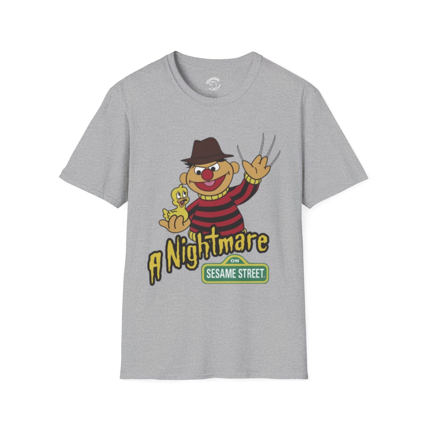 A Nightmare On Sesame Street T-Shirt — Freddy-Style Kids' Horror Tee