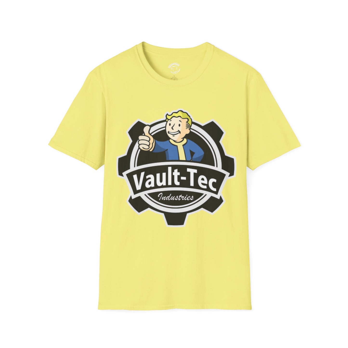 Vault-Tec Logo T-Shirt — Retro Fallout Gamer Tee