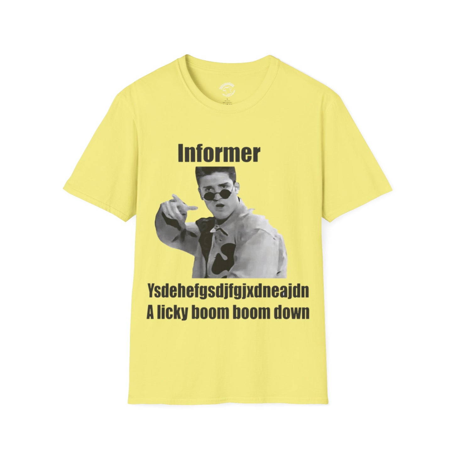 Informer Graphic T‑Shirt — Retro Meme Tee