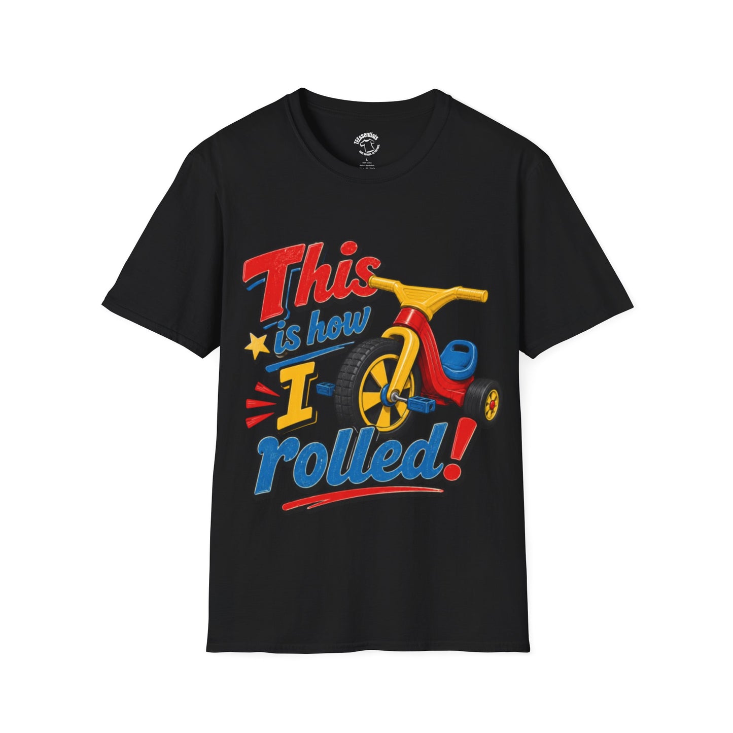 This Is How I Rolled T-Shirt – Retro Big Wheel Graphic Tee