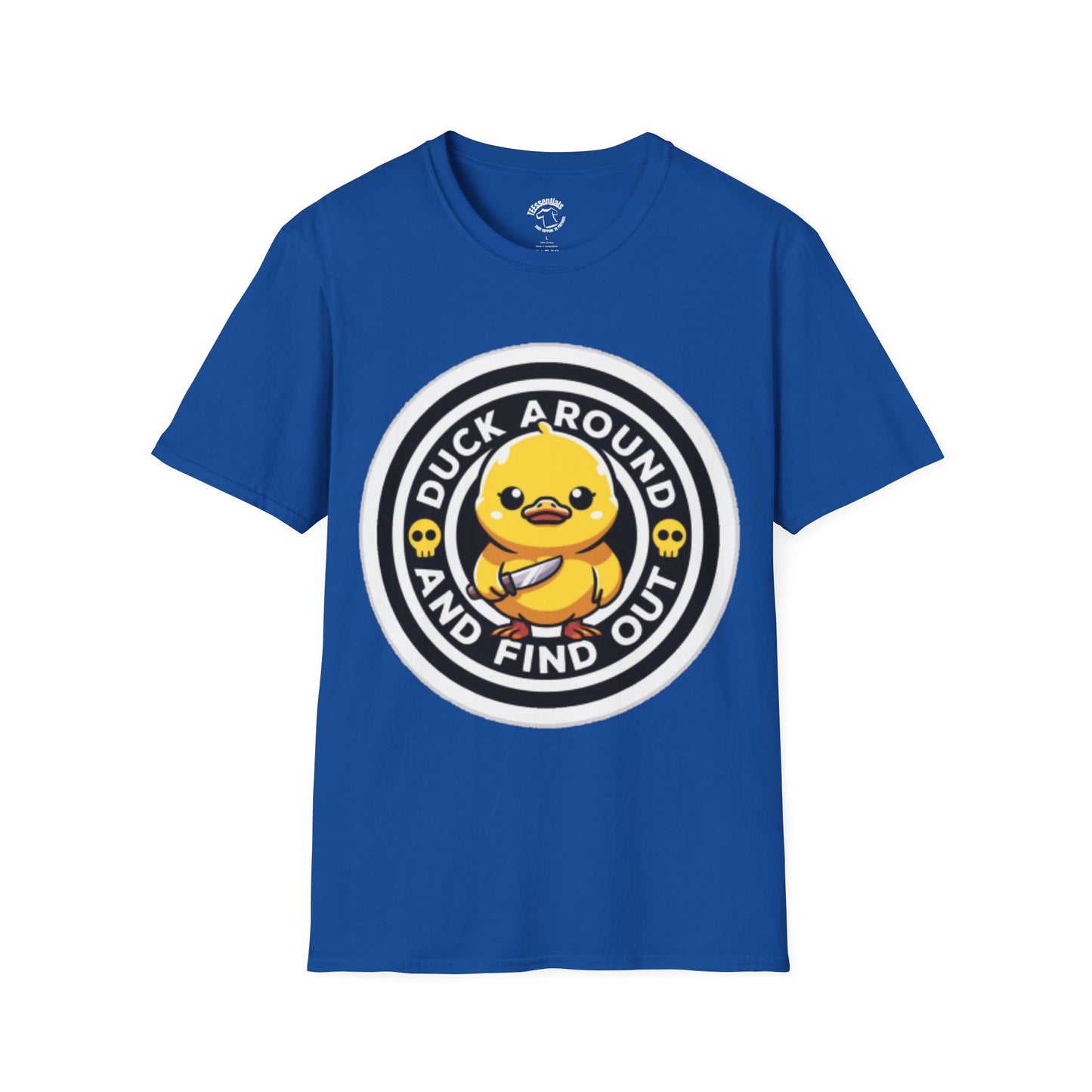 Duck Around and Find Out T-Shirt — Cute Angry Rubber Duck Jeep Graphic Tee