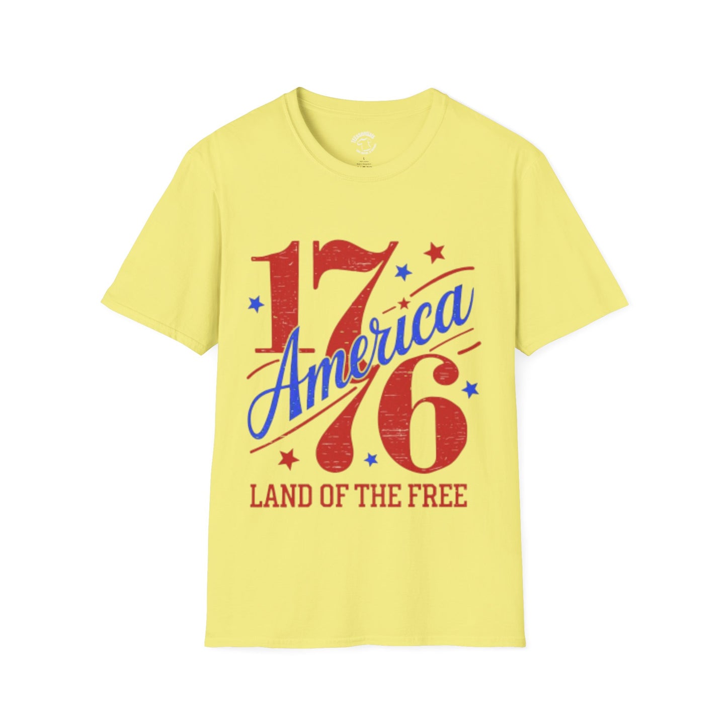 1776 America T-Shirt – "Land of the Free" Patriotic 4th of July Tee