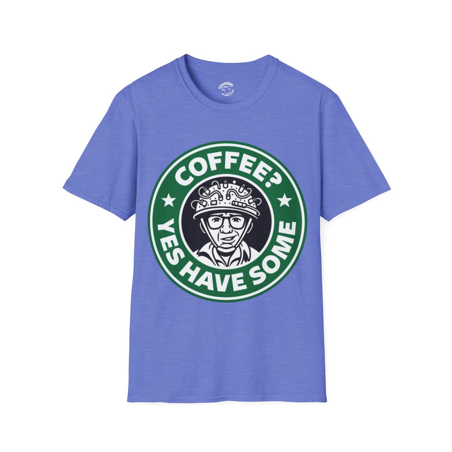 Coffee Yes Have Some T-Shirt — Funny Coffee Ghostbuster Logo Tee