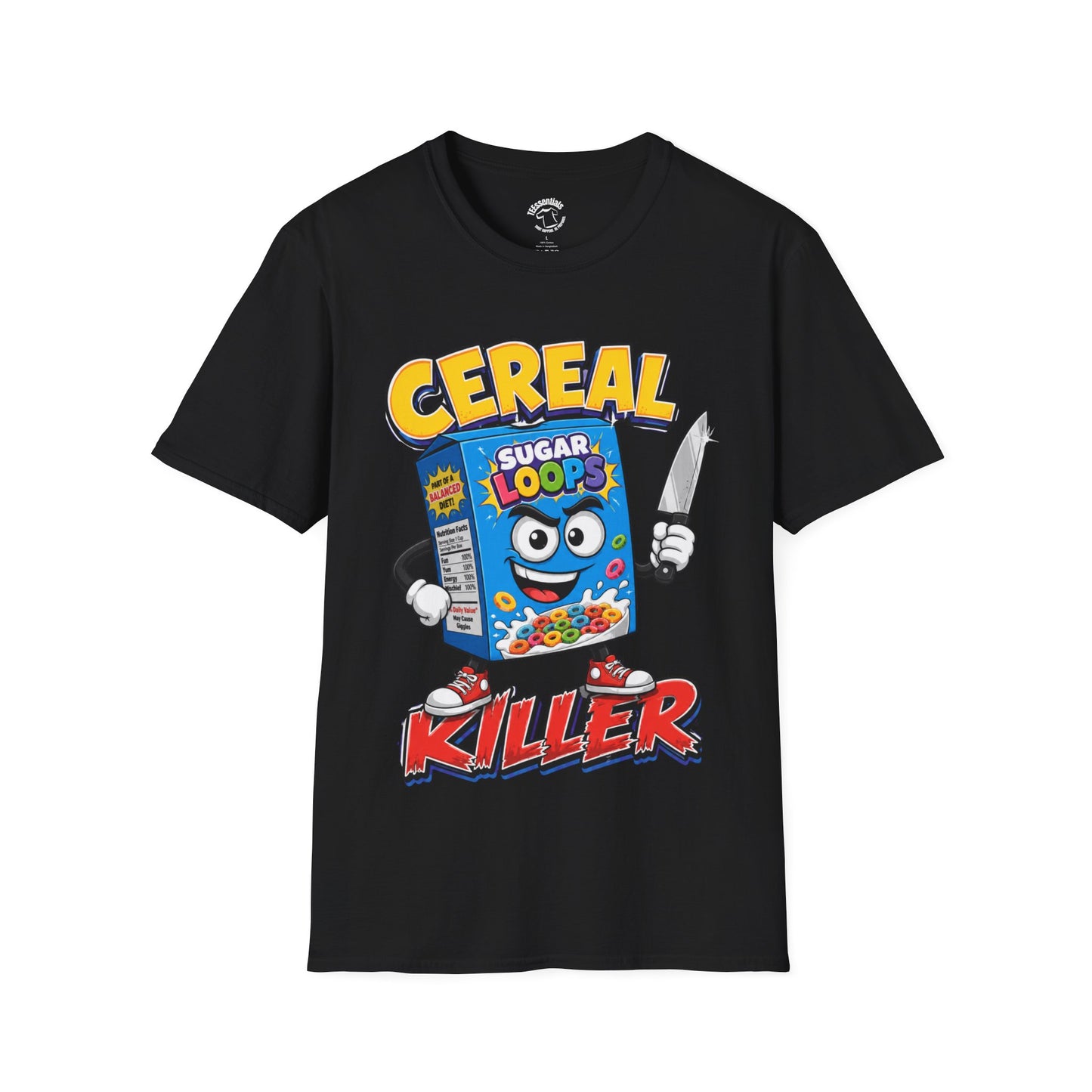 T-Shirt — "Cereal Killer" Graphic Tee