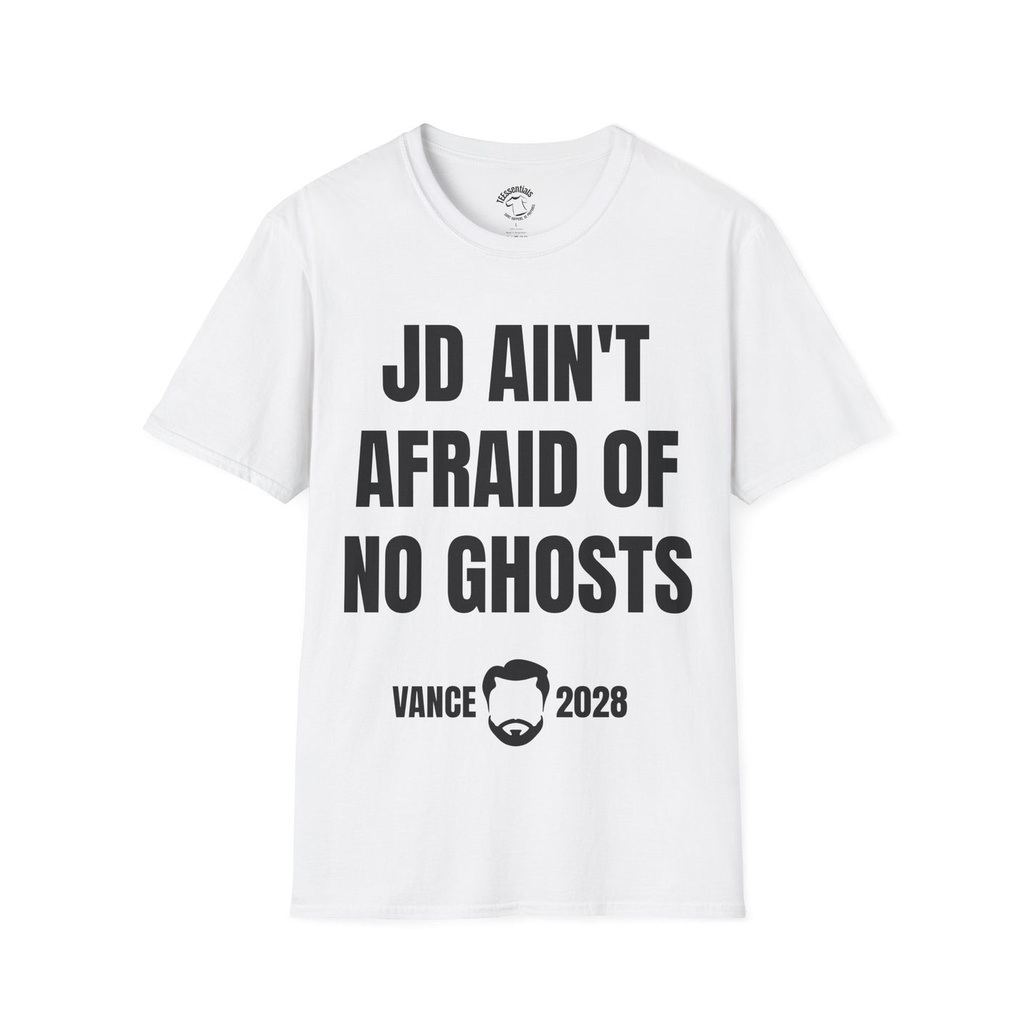 JD Ain't Afraid of No Ghosts T-Shirt — Vance 2028 Campaign Tee
