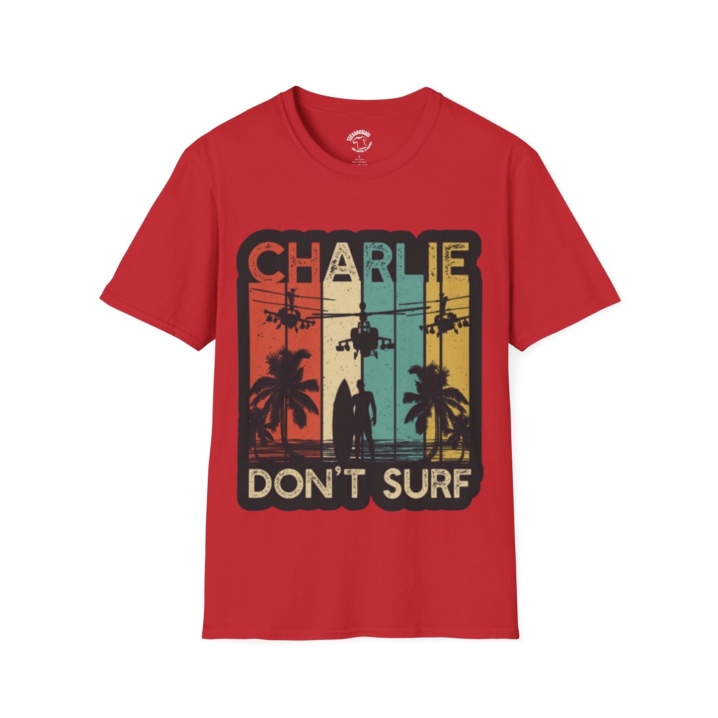 Charlie Don't Surf Retro Surfing T-Shirt
