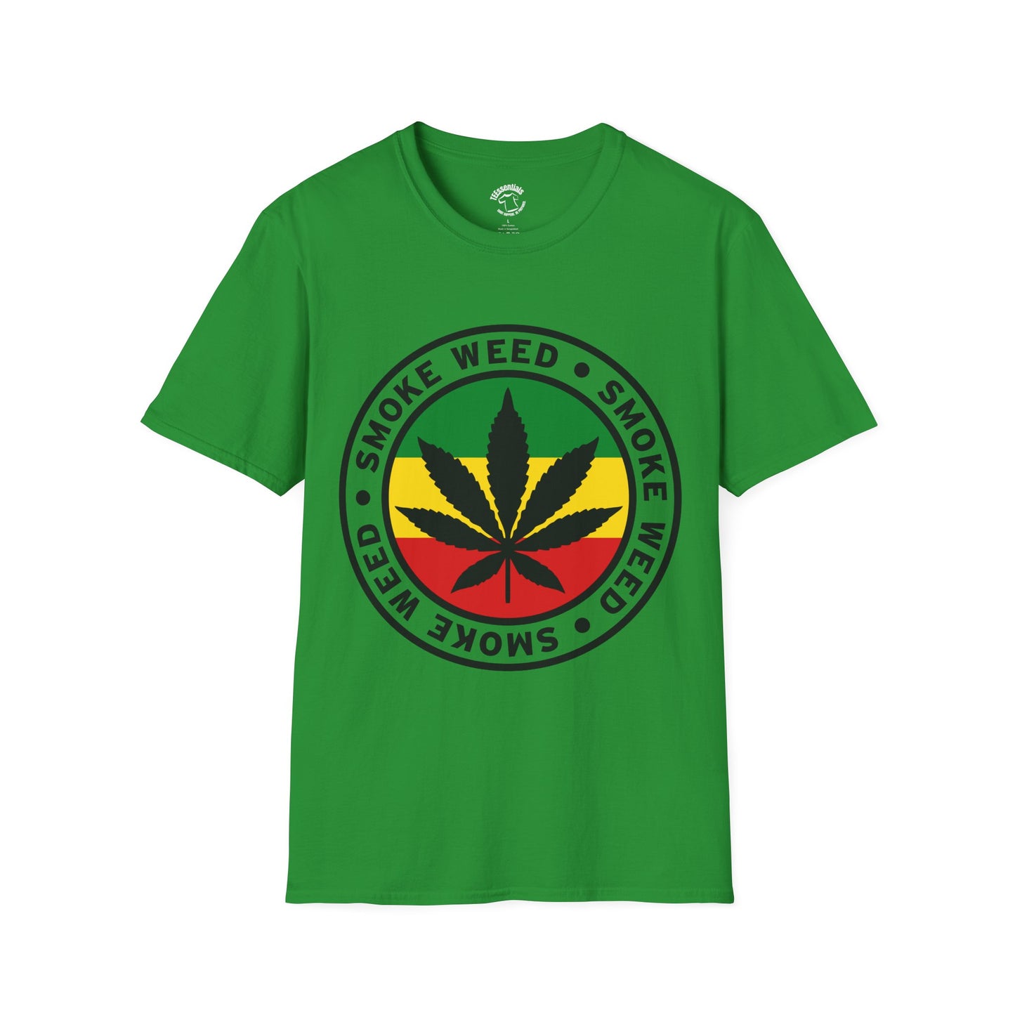 Leaf 'Smoke Weed' Graphic T-Shirt – Cannabis Festival Tee