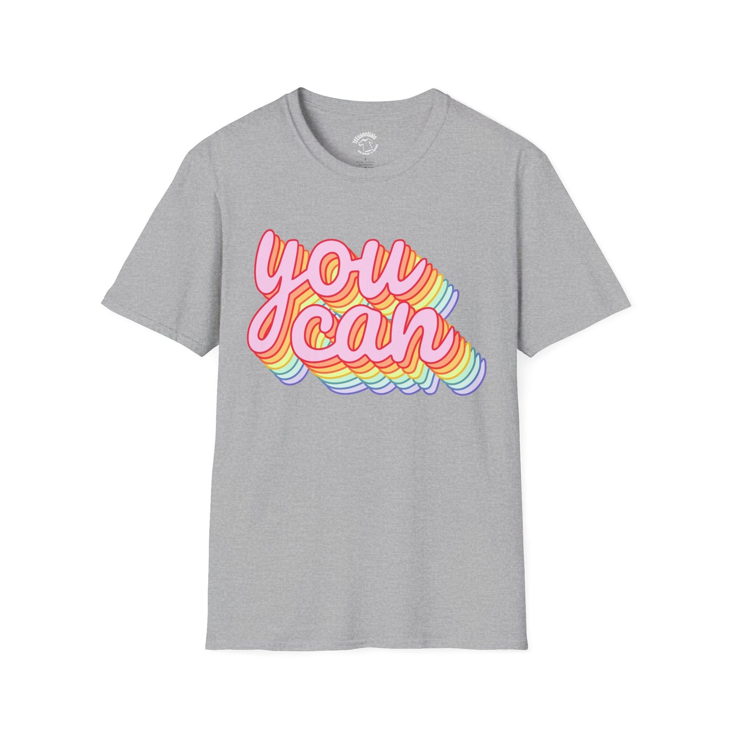 You Can Retro Rainbow T-Shirt