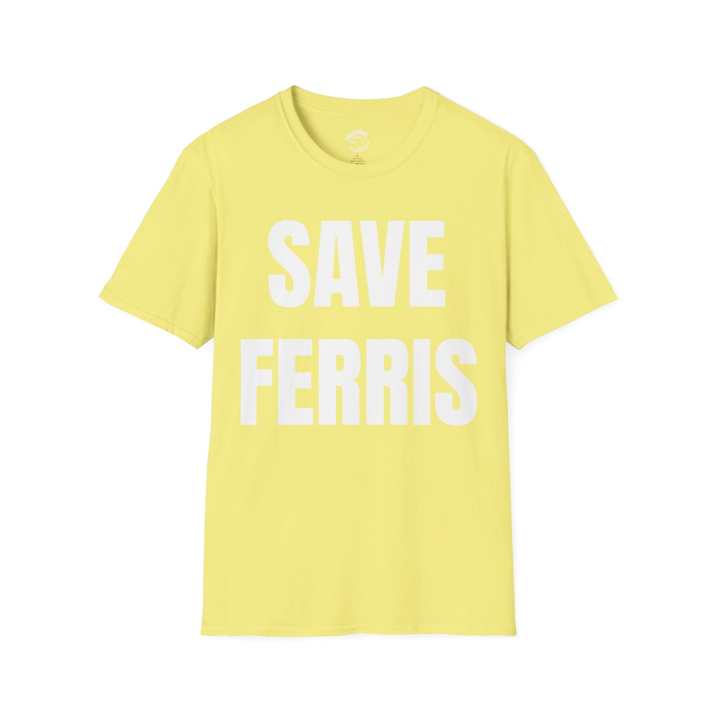 Save Ferris T-Shirt — Retro Movie Quote Graphic Tee