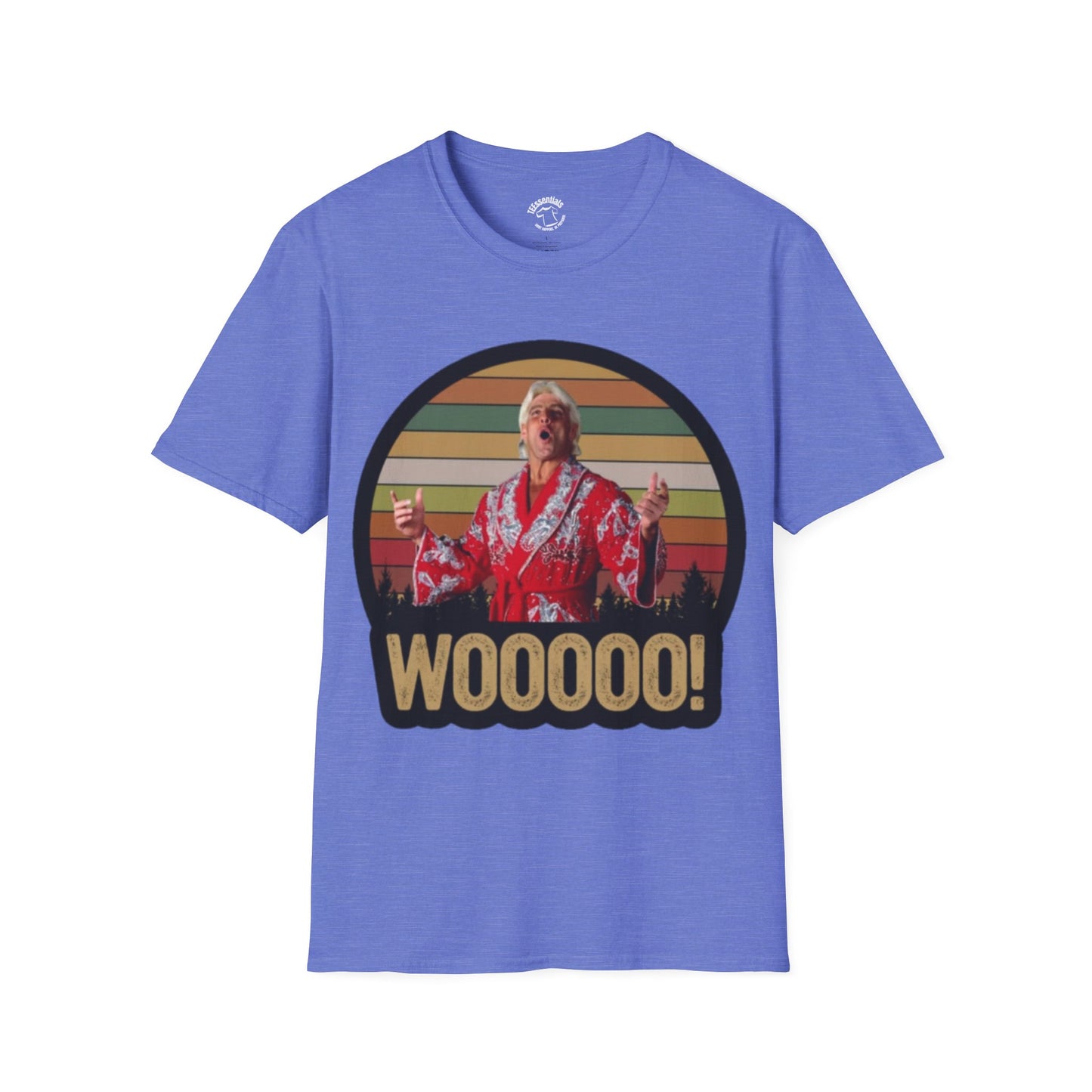 WOOOOO! Retro Wrestling Graphic T-Shirt