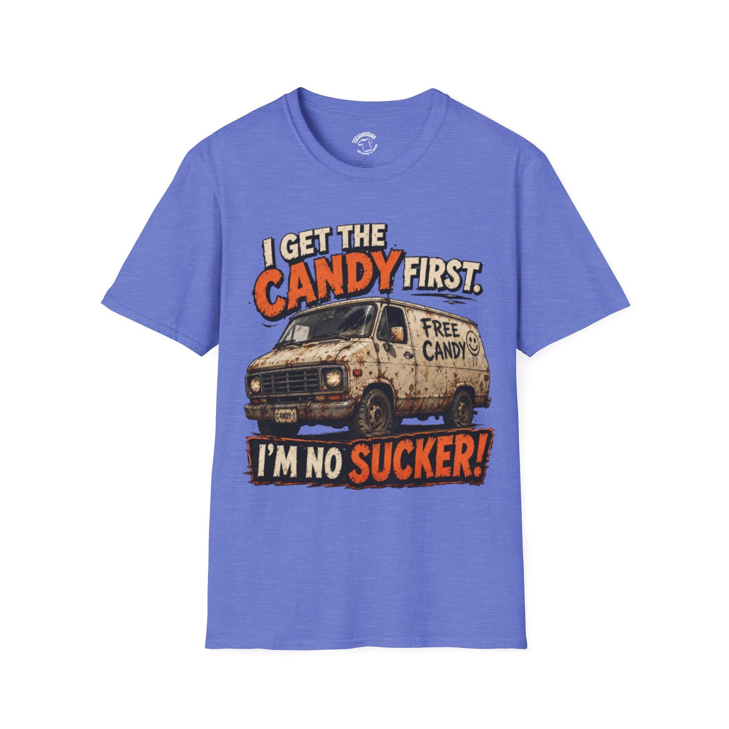Candy T-Shirt — "I Get the Candy First, I’m No Sucker" Vintage Van Tee