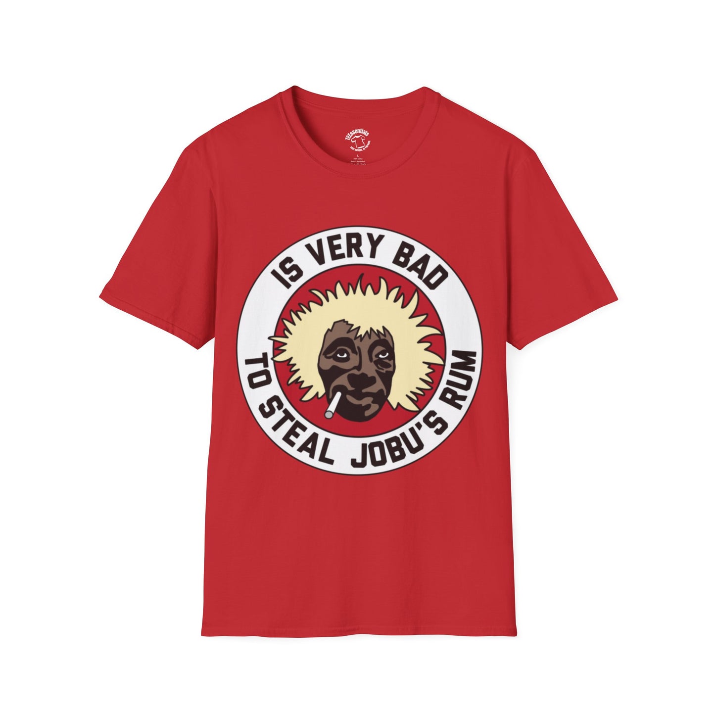 T-Shirt — "Is Very Bad to Steal Jobu's Rum" Retro Graphic Tee